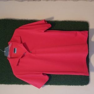 PGA TOUR Mens golf shirt, Red, Size M, only worn once